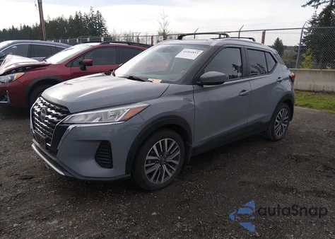 2023 Nissan Kicks Sv Xtronic Cvt z USA, uszkodzony, nr VIN 3N1CP5CV1PL482541